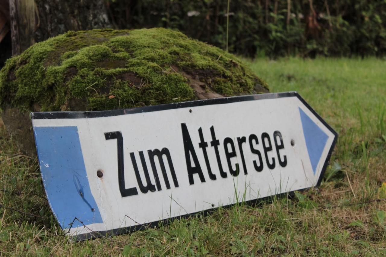Ferienwohnungen Zum Attersee Lenzing 외부 사진
